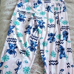 Pink Winter Stitch sleep bottoms
